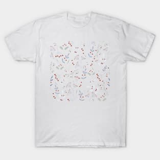Leaves and flowers T-Shirt